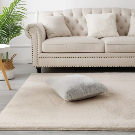 Beauty Home Χαλί Rabbit Art 9641 160x230 Εκρού