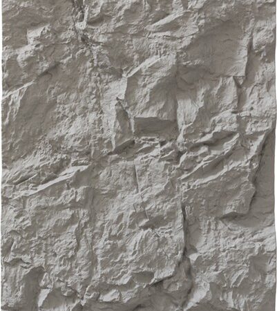 PANEL PU ΤΕΧΝΗΤΗΣ ΠΕΤΡΑΣ 321040 MOUNTAIN ROCK 600/1200mm LIGHT GREY NewPlan