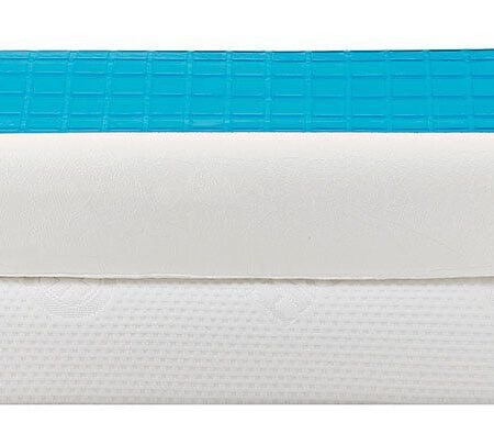 Beauty Home Μαξιλάρι ύπνου Gel Memory Foam Art 4028 Μέτριο 58x38x12 Λευκό