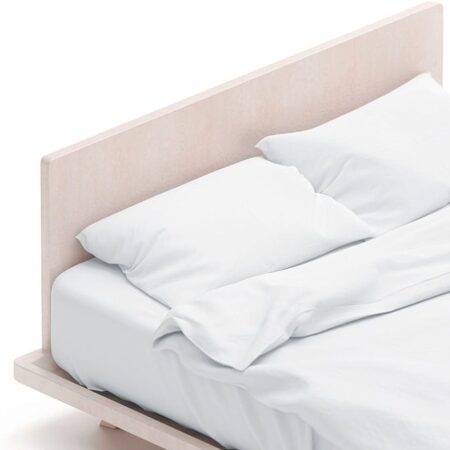 Beauty Home Σεντόνι Ξενοδοχείου υπέρδιπλο Direct Art Ε1062 CVC 70% Cot - 30% Pol 240x270 Λευκό