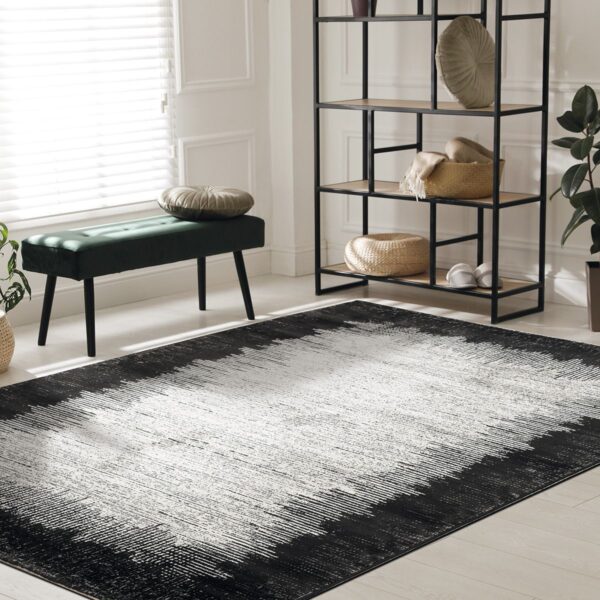 Beauty Home Σετ Κρεβ/ρας 3τμχ Prestige Art 9321 Grey Black - Γκρι Μαύρο
