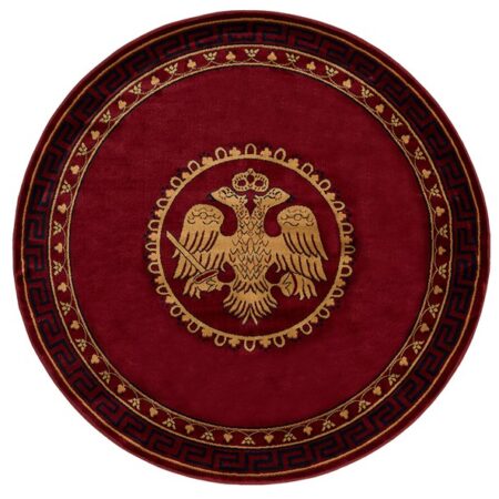ΧΑΛΙ ΕΚΚΛΗΣΙΑΣΤΙΚΟ ATHOS 2128A BURGUNDY  ΡΟΤΟΝΤΑ - 300X300  NewPlan