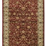 ΧΑΛΙ PERSIA 1533 BURGUNDY ΜΕ ΚΡΟΣΣΙ - 080X150  NewPlan