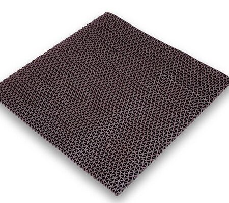 ΠΛΑΣΤΙΚΟ ΔΑΠΕΔΟ ZIGZAG ΜΑΤ 5mm BROWN 1.20Μ NewPlan