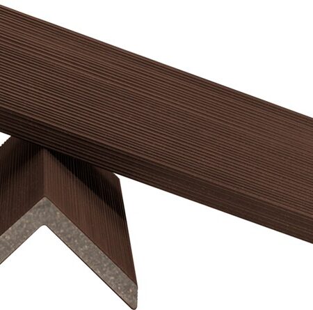 ΓΩΝΙΑ ΓΙΑ PREMIUM  DECK  WALNUT 620110  50Χ50Χ3600 NewPlan