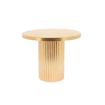 Beauty Home Βάση παρουσίασης μεταλλική – Χρυσή Ø25x20cm