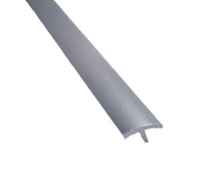 ΠΡΟΦΙΛ ΑΛΟΥΜΙΝΙΟΥ Τ ΕΝΩΣΗΣ Ν02 10mm ΓΙΑ PVC MEGA PANEL NewPlan