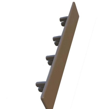 ΤΑΠΑ ΠΛΑΣΤΙΚΗ ΓΙΑ DECK ΔΑΠΕΔΟΥ 25mm 40 BROWN NewPlan