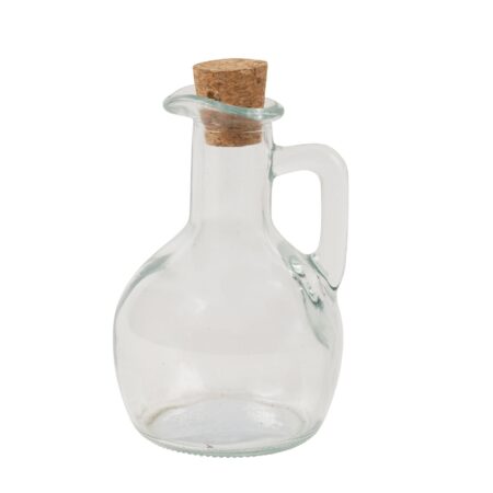 Beauty Home Μικρό μπουκάλι με φελλό Olivia Ø7,5×11,5cm – 175ml