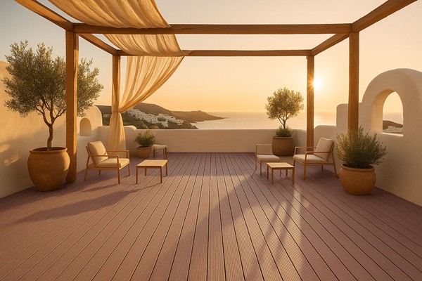 DECK-WPC ΔΑΠΕΔΟΥ 25/145mm OAK NAT 150 NewPlan - Image 4