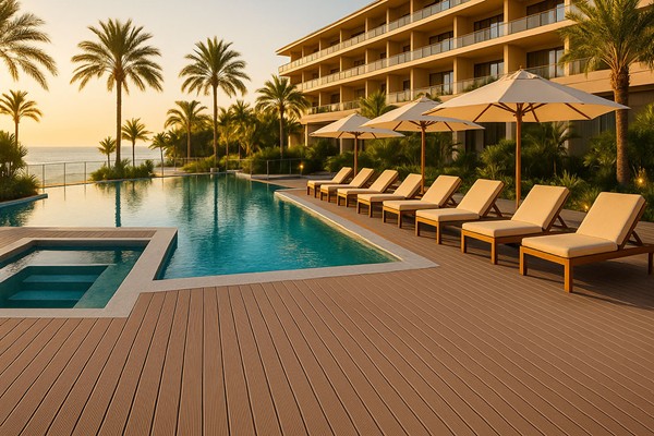 DECK-WPC ΔΑΠΕΔΟΥ 23/140mm TEAK 40150 NewPlan - Image 4