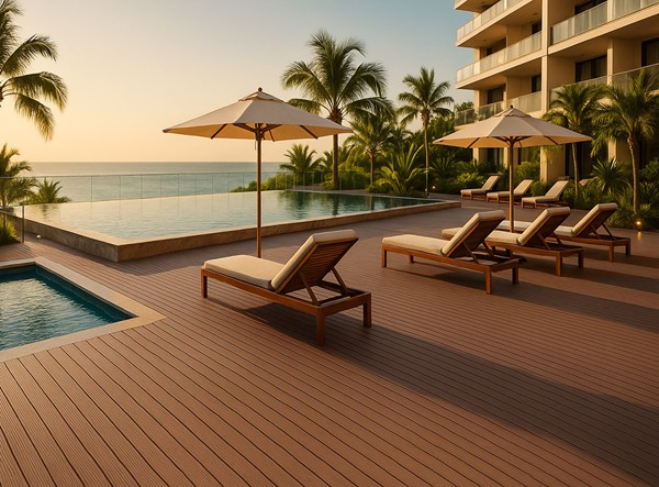 DECK-WPC ΔΑΠΕΔΟΥ 23/140mm TEAK 40150 NewPlan - Image 5